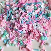 500g Slime Filler DIY Fournitures De Noël Polymère Argile Sprinkles Mixte Doux Tranches Téléphone Cas Embellissement Décoration