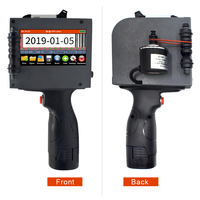 Imprimante d'étiquettes portable automatique à jet d'encre avec tête d'impression I1600, vitesse de 70 m/min pour l'impression sur sacs polyéthylène et cartes