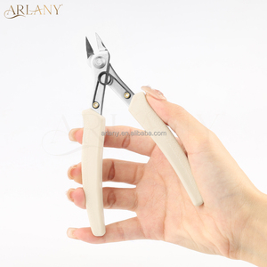 Cao su xử lý Keratin liên kết Cắt Kìm Trọng lượng nhẹ Fusion phần mở rộng tóc plier thép không gỉ Keratin trái phiếu cắt công cụ - Product Image 1