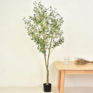 Árvore de Oliveira Artificial de 220cm com Frutos Realistas em Plástico para Decoração de Casa, Escritório e Sala de Estar - Product Image 5
