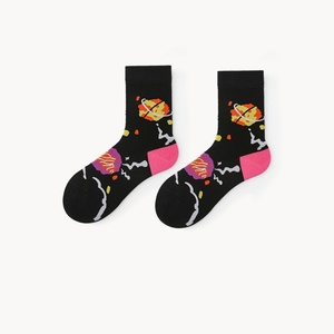 Custom Black <b>Moisture</b>-Wicking Kids Stockings for Dry Feet Youth Performance <b>Socks</b> High-Quality Kids Crew <b>Socks</b> Middle Stockings - Product Image 1
