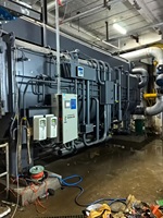 NOUVEAU Refroidisseur à absorption LiBr à chauffage direct, alimenté au gaz naturel, haute performance (COP), équipement de système CVC commercial pour immeubles de bureaux 300 RT