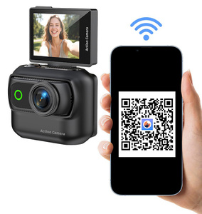 Caméra d'action panoramique LK-018 1080p grand angle avec écran rabattable de 2,0 pouces, Wi-Fi, carte TF, anti-tremblement pour les voyages en plein air et le cyclisme - Product Image 2