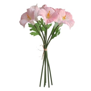 KEWEI 1622 Hot Selling Bridal Bouquet Real Touch <strong>Morning</strong> Glories Flowers Artificial Bouquet Home Event Decoration - Product Image 2