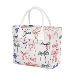 Sac isotherme pour déjeuner de très grande capacité 8,8 L, écologique, durable, en polyester avec doublure en PEVA, fermeture éclair, apparence personnalisable - Product Image 2