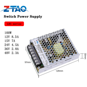 Meanwell LRS-100-24 100W chuyển mạch cung cấp điện 24V 4A nguồn cung cấp với siêu mỏng chuyển đổi Adapter điện 220V AC để 24VDC - Product Image 2