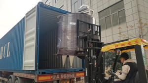 Evaporador de película descendente de doble efecto con bomba para concentrar 32% de <span class=keywords><strong>soda</strong></span> cáustica a 50% Propuesta de proyecto - Product Image 3