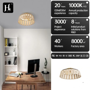 พัดลมไม้ติดเพดาน ไฟ LED สีขาวโทนเย็น 3500K Ra80 สไตล์เรโทร ติดตั้งบนพื้นผิว 220V ขนาดใหญ่ พร้อมรีโมทคอนโทรล รับประกัน 3 ปี IP33 ใช้งานได้นาน 50000 ชั่วโมง - Product Image 2