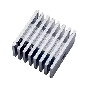 aluminium-heizkörper cnc-bearbeitung dienstleistungen dongguan hohe qualität benutzerdefinierte wärmewaschbecken cnc-teile metall-fertigung-heizkörper