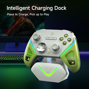 Controlador de juegos EasySMX D10 con joysticks TMR, Gamepad multiplataforma con bloqueo de gatillo de 2 vías, base de Carga inteligente - Product Image 6