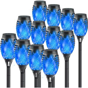 Luces Solares con Forma de Antorcha, Impermeables para Exteriores, Decoración de Jardín, Camino, Halloween - Product Image 4