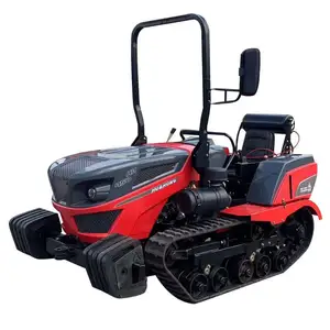 factory supply 4x4 drive farm mini crawler tractor for agriculture