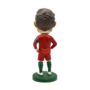 Statuetta Personalizzata Bobblehead di Calciatori in Resina, Merchandise da Collezione per Tifosi, Distribuzione all'Ingrosso, Fabbrica OEM - Product Image 4