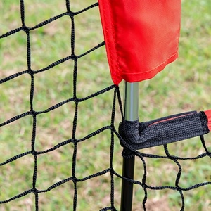 Red de lanzamiento de softball a precio barato, pantalla de seguridad de jaula de bateo de béisbol duradera, Red de béisbol con pantalla <span class=keywords><strong>L</strong></span> portátil - Product Image 6