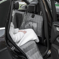 Ensemble de housses de siège de voiture pour chien à couverture complète Housses de siège de voiture souples et imperméables
