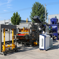 Máquina para Fabricar Bloques de Cemento QT6-15, Hidráulica, Totalmente Automática, con PLC Siemens, Línea de Producción de Adoquines de Hormigón