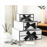 Juego de Cajas de Regalo Rígidas Ecológicas Personalizadas para Mujer, Embalaje Navideño con Recubrimiento UV, Grabado en Relieve, Cajas de Regalo de Lujo para Joyería y Relojes