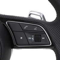 Volant en fibre de carbone LED pour Audi A1 A3 A4 A5 A6 A7 C5 C6 C7 C7.5 C8 B6 B7 B8 B8.5 B9 Gb 8v 8p B10 RS5 RS6 RS7 S5 S6 S7