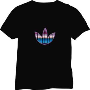Personalizado negro Led Rock T camisa <span class=keywords><strong>El</strong></span> intermitente T camisa con inversor para fiesta - Product Image 5