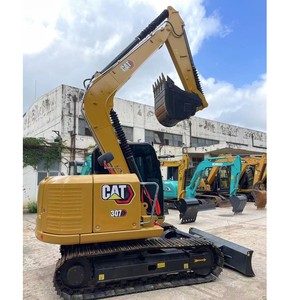 Precio de Fábrica, Excavadora CAT 307E Usada con Cuchilla, Mini Excavadora Japonesa de 7 Toneladas, Retroexcavadora Caterpillar 307e de Segunda Mano en Venta - Product Image 3