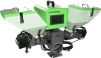 KAIFENG Machine de moulage par injection automatique de masterbatch avec doseur volumétrique en acier inoxydable 304, composants PLC, mélangeur de plastique 30W