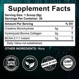 Qualité supérieure stimule le gain de fessiers et de fesses et favorise la croissance musculaire Poudre de créatine Poudre monohydrate de créatine pour femme - Product Image 4