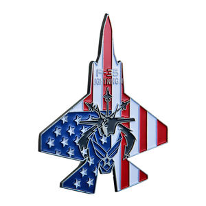 F35 Fighter Black Bird <span class=keywords><strong>SR71</strong></span> Warcraft Medal Collection EE. UU. Avión Regalos de recuerdo Desafío Moneda Aleación F16 Emblema Modelo de avión - Product Image 2