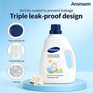 Detersivo per bucato profumato Ansmann Gardenia, fragranza a lunga durata, rimozione profonda delle macchie, cura delicata dei tessuti - Product Image 3