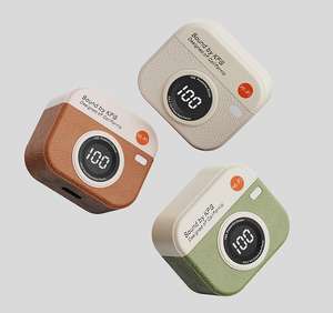 Wholesale High Quality Q86 895B Retro Camera New Cute Retro Design Wireless for 5.3 JL <b>LED</b> IPX4 Waterproof HIFI Sound - Product Image 1