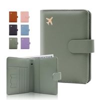 Porte-passeport robuste en PU avec protection RFID, porte-cartes, accessoires de voyage, incontournables, essentiels pour l'aéroport, cadeau