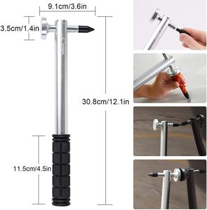 Dụng Cụ Sửa Chữa Vết Lõm Trên Xe Hơi, Dụng Cụ Búa Gõ Xuống Làm Hư Hại Do Mưa Đá, Chất Liệu Hợp Kim Nhôm - Product Image 4