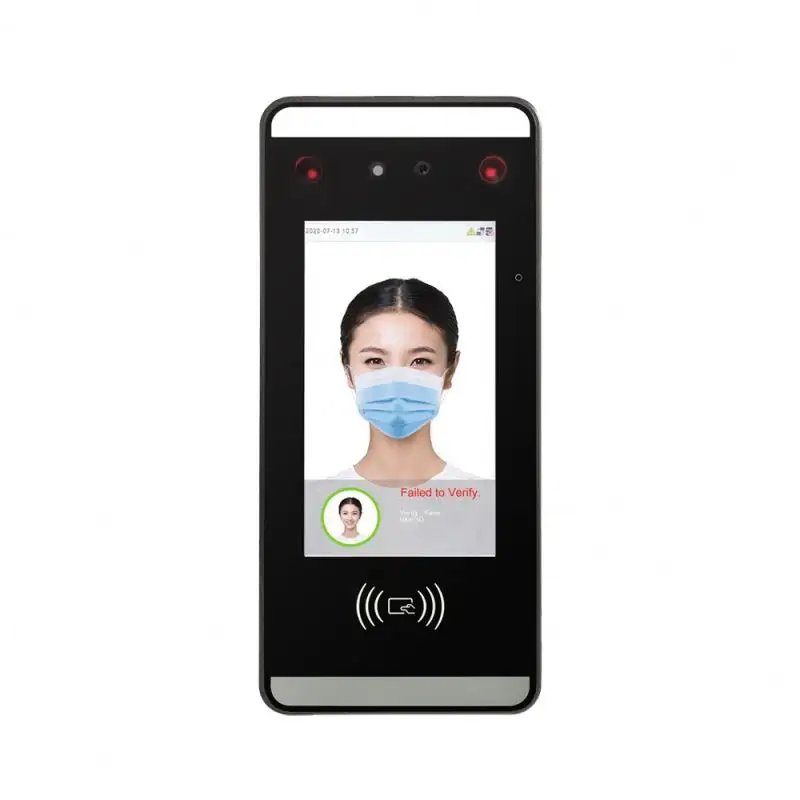 ZK MiniAC Plus Wireless Cloud Software Visible Light Biometric AI Camera Face Recognition Time Attendance