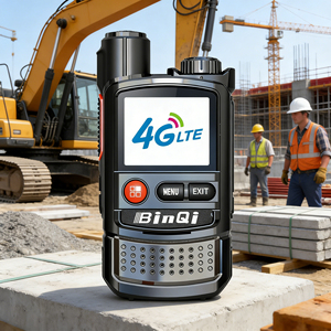Binqi BQ-200A 4G LTE Talkie-walkie portable longue portée PoC avec carte SIM, radio bidirectionnelle, son clair et puissant, interphone, communication 5000 km - Product Image 2