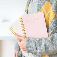 Carnets à spirale A5 personnalisables, épais, à sublimation, en gros, avec impression sur mesure et reliure pour journalisation