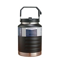 Thermos isotherme à grande capacité avec poignée, en acier inoxydable 304/201, isolation sous vide, pour conservation de la chaleur, usage interne/extérieur
