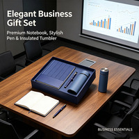 Articles promotionnels, carnet en PU, cadeau d'entreprise, papeterie de bureau, cadeau personnalisé, A5 avec stylo, coffret cadeau