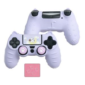 Silicone Mềm Bảo Vệ Bìa Với Ngón Tay Cái Stick Grips Sticker Cho PS4 Trò Chơi Điều Khiển Bảo Vệ Trường Hợp Bìa - Product Image 3