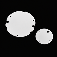 Substrat en céramique d'alumine pour LED, haute résistance à l'usure, 96 % Al2O3, disque de dissipation thermique, perçage laser, rainurage personnalisé