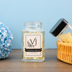 Tùy Chỉnh 30Ml <span class=keywords><strong>60Ml</strong></span> 90Ml 110Ml Vuông Rỗng Viên Nang Chai Thủy Tinh Với Trẻ Em Màu Đen Chịu Mài Mòn Nắp Cho Bổ Sung Vitamin Bao Bì - Product Image 2