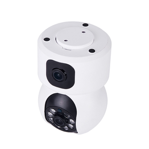 Caméra Wifi à vision nocturne infrarouge améliorée à double objectif Surveillance à 360 degrés Caméra 4MP 6MP - Product Image 5