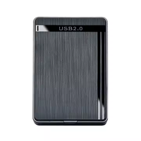 VONN Casing Hard Drive Eksternal Plastik Murah Populer 2.5 Inch, Mendukung HDD SSD 9.5mm UASP SATA ke USB 2.0