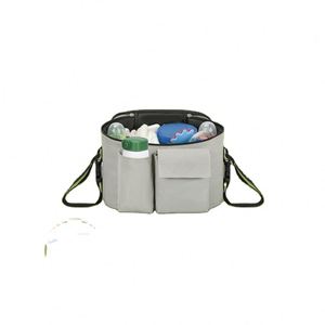 Sac de rangement portable pour bébé, personnalisé avec logo, en nylon solide, pour poussette, certifié BSCI, vente en gros - Product Image 4