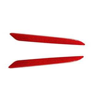 2 uds lente roja LED lámpara reflectora de parachoques trasero para <span class=keywords><strong>Mercedes</strong></span> Benz W177 W166 W167 C167 C292 OEM 2228200774 2228200874 nueva condición - Product Image 1