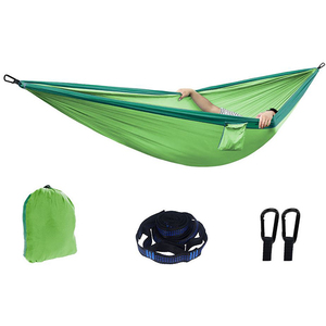 300*200cm <span class=keywords><strong>2</strong></span> <span class=keywords><strong>personnes</strong></span> Double voyage léger Camping <span class=keywords><strong>hamac</strong></span> extérieur avec sac de rangement - Product Image 2