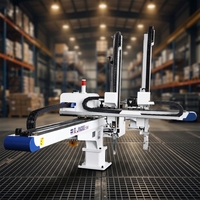 Robot manipulateur industriel servo 5 axes OEM ODM à bon prix, déplacement horizontal 1600 mm, vertical 1000 mm pour CNC IMM/IML