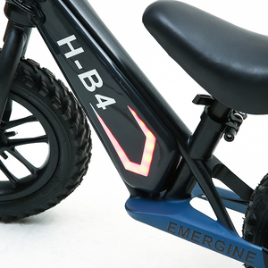 Bicicletta Elettrica Senza Pedali da 12 Pollici <span class=keywords><strong>per</strong></span> <span class=keywords><strong>Bambini</strong></span> 4-10 <span class=keywords><strong>Anni</strong></span>, <span class=keywords><strong>Bici</strong></span> Elettrica con Luci <span class=keywords><strong>per</strong></span> Età <span class=keywords><strong>2</strong></span>+, Sistema Frenante con Cavo - Product Image 2