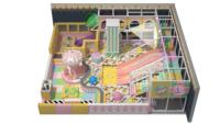Équipements de jeux intérieurs pour enfants : Ensembles de jeux souples, trampoline, bac à sable, toboggan, structure d'escalade, parc d'attractions, en bois écologique, pour écoles et maisons