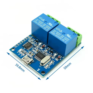 Módulo de Relé USB LCUS-1 Tipo 1/2 Canales, Convertidor Electrónico PCB, Interruptor de Control Inteligente USB - Product Image 4