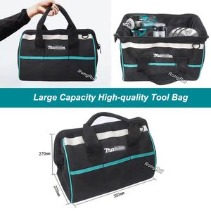 طقم أدوات كهربائية لاسلكية من ماك مكون من 7 قطع، يتضمن مفك صدمة، جلاخة زاوية، مثقاب، مفك براغي، مجموعة أدوات كهربائية بدون فرش، الأكثر مبيعًا - Product Image 5