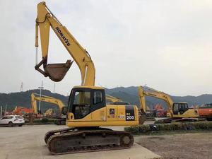 Excavadora de orugas de segunda mano japonesa Komatsu PC 200-7 Komatsuu de segunda mano 20T usada - Product Image 4